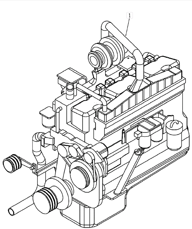 Дизельный двигатель Zoomlion ZD160T