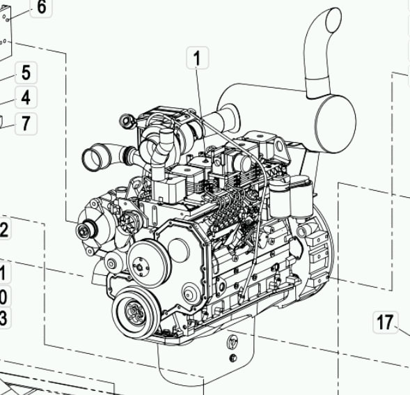Двигатель ZE205E